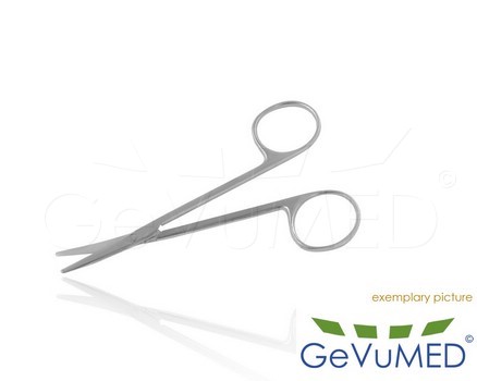 METZENBAUM-BABY Prparierschere GEBOGEN ST-ST 11 cm