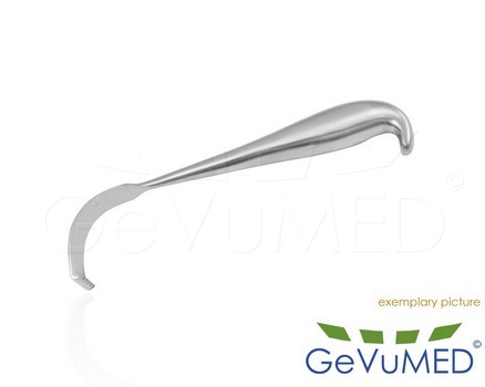 MEYERDING WUNDHAKEN FEIN GEZAHNT FIG-1 50 mm x 16 mm 22 cm