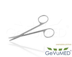 METZENBAUM-BABY Prparierschere GEBOGEN ST-ST 11 cm