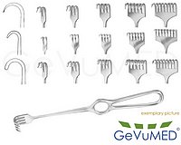 KOCHER Wundhaken 22cm mit Zinken | alle Versionen