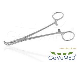 LOWER ARTERIENKLEMME GEBOGEN 18 cm