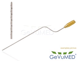ENTNER Liposuction - Kanüle - bajonettförmig mit LUER Lock Ansatz