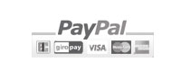 Bezahlen mittels Kredikarte, Überweisung und währungsfremd über Paypal